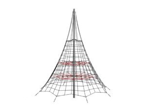Tayplay Mountain Nets, Storr and Ledi, are vertical rope climbing structures for playgrounds.